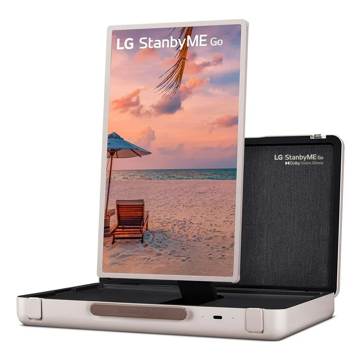 LG StandbyME Go 27" & 32" Full HD HDR Smart LED tragbarer Aktentaschenfernseher