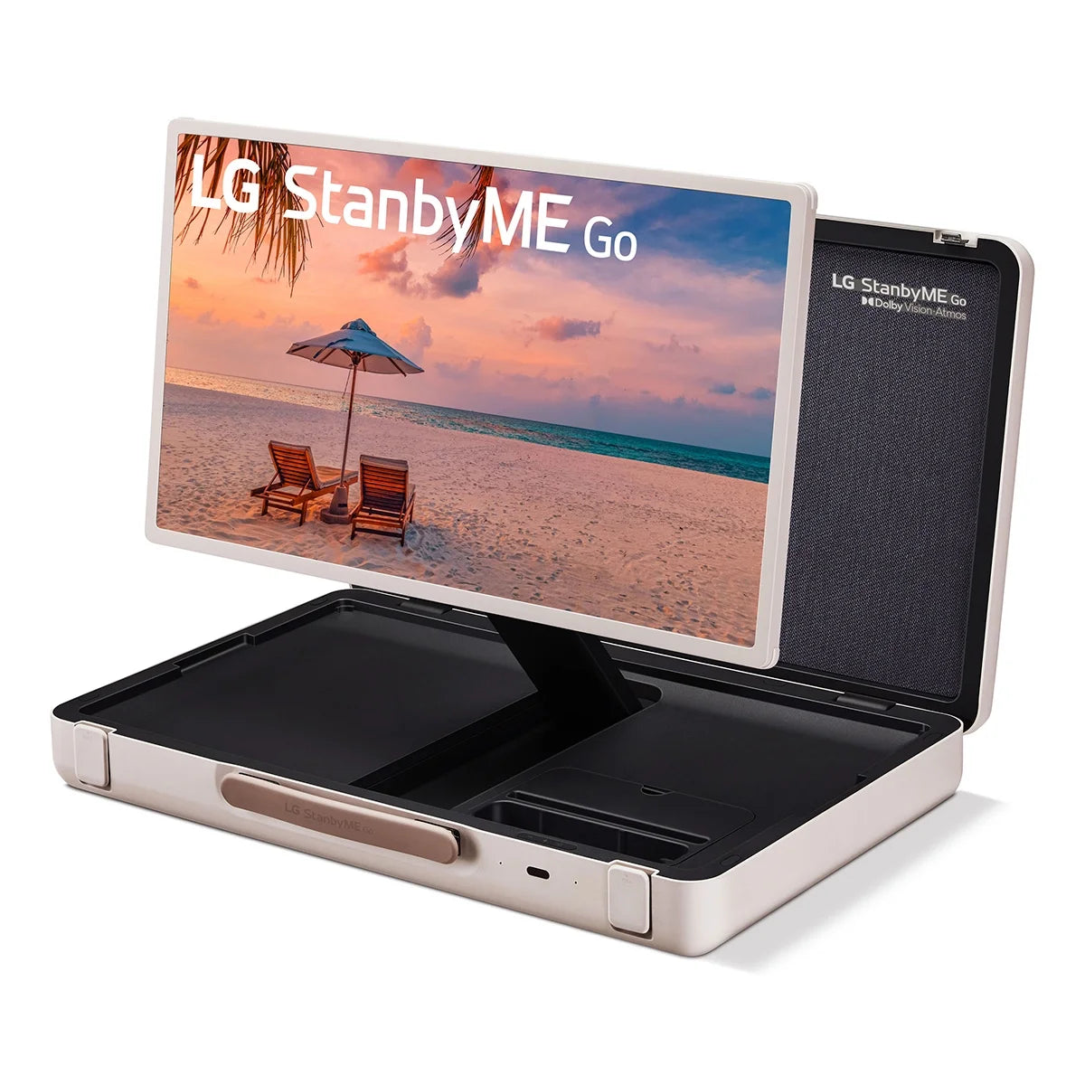 LG StandbyME Go 27" & 32" Full HD HDR Smart LED tragbarer Aktentaschenfernseher