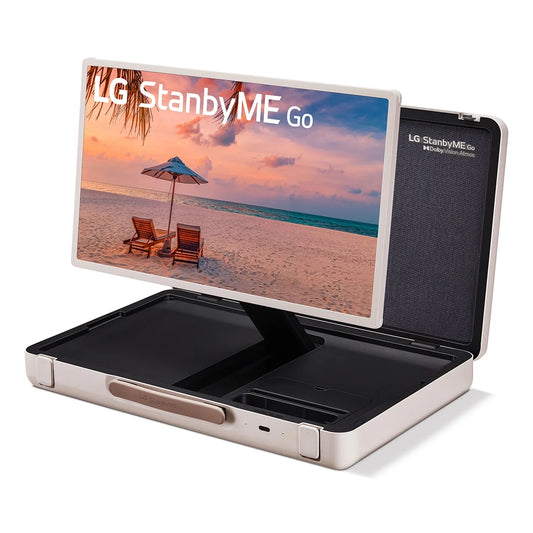 LG StandbyME Go 27" & 32" Full HD HDR Smart LED tragbarer Aktentaschenfernseher