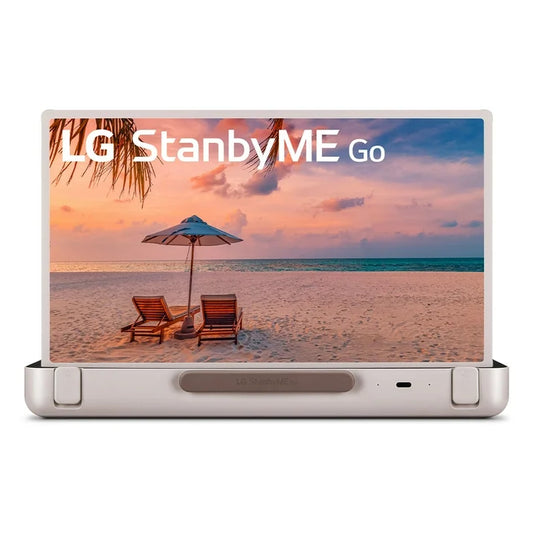 LG StandbyME Go 27" & 32" Full HD HDR Smart LED tragbarer Aktentaschenfernseher